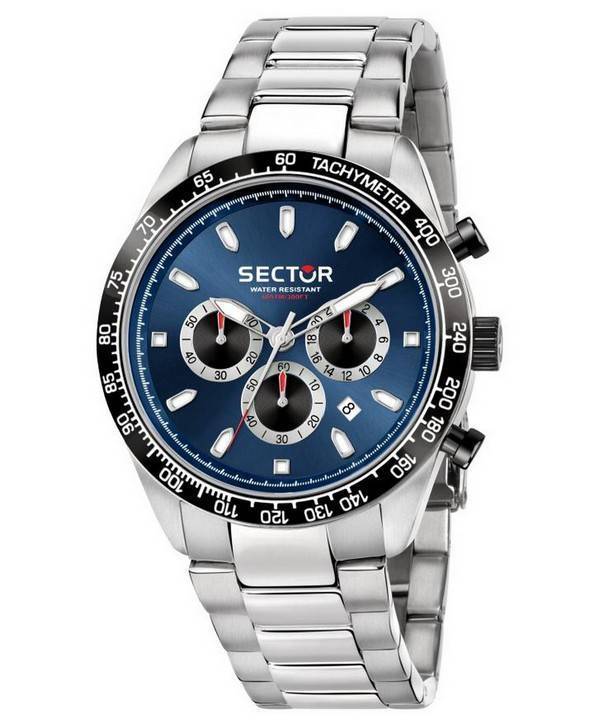 Sector 245 Chronograph Blue Dial Stainless Steel Quartz R3273786014 100M Men's Watch