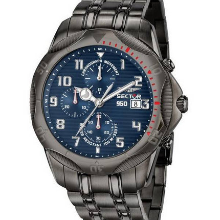 Sector 950 Chronograph Blue Dial Stainless Steel Quartz R3273981005 100M Men's Watch