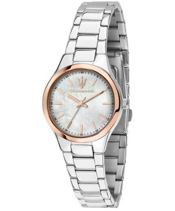 Maserati Attrazione Stainless Steel Mother Of Pearl Dial Quartz R8853151503 Women's Watch