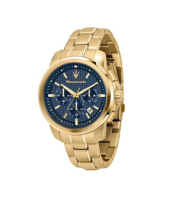 Maserati Successo Chronograph Blue Dial Quartz R8873621021 Mens Watch