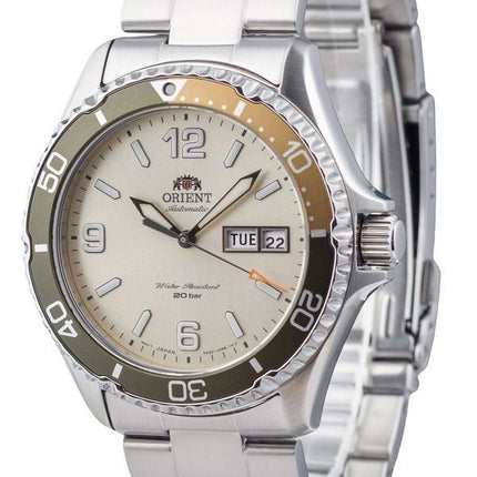 Orient Mako III Kamasu Stainless Steel Silver Dial Automatic Diver's RA-AA0821S19B RA-AA0821S39B 200M Men's Watch