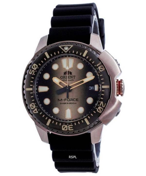 Orient M-Force 70th Anniversary Limited Edition Automatic Diver RA-AC0L05G00B 200M Men's Watch