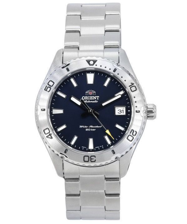 Orient Sports Mako Stainless Steel Blue Dial Automatic Diver's RA-AC0Q02L10B RA-AC0Q02L30B 200M Men's Watch