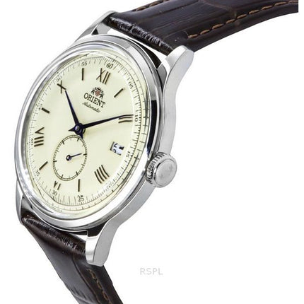 Orient Classic Bambino Version 2 Small Seconds Brown Leather Strap Champagne Dial Automatic RA-AP0105Y Men's Watch