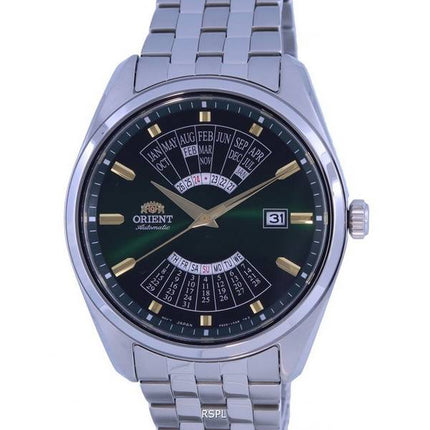 Orient Multi Year Calendar Analog Stainless Steel Automatic RA-BA0002E10B Mens Watch