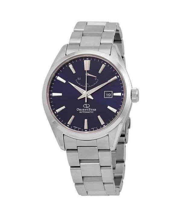 Orient Star Basic Date Japan Made Blue Dial Automatic RE-AU0403L00B Men's Watch