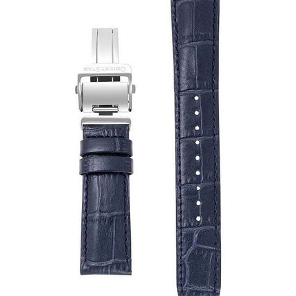 Orient Star Contemporary Limited Edition Open Heart Blue Dial Automatic RE-AV0122L00B 100M Men's Watch With Extra Strap