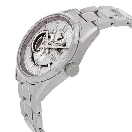 Orient Star Contemporary Stainless Steel Skeleton Silver Dial Automatic RE-AV0125S00B 100M Mens Watch