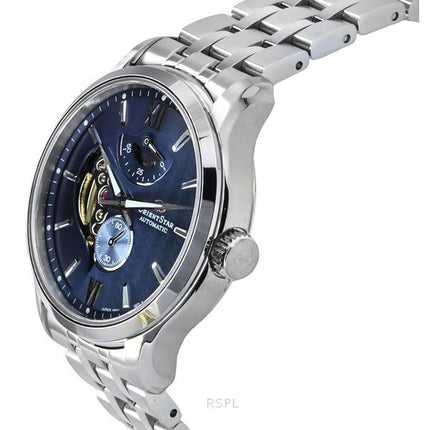 Orient Star Contemporary Stainless Steel Blue Dial Automatic RE-AV0B08L00B 100M Men's Watch