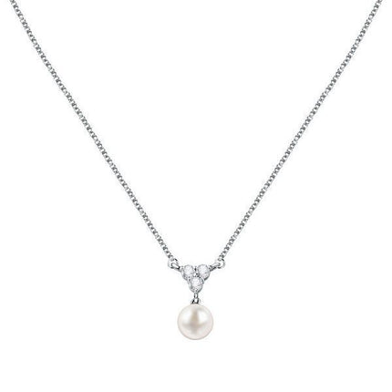 Morellato Perla 925% Silver Necklace SAER50 For Women