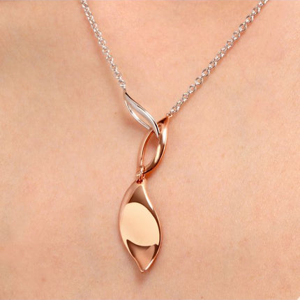 Morellato Foglia 925 Silver Necklace SAKH46 For Women