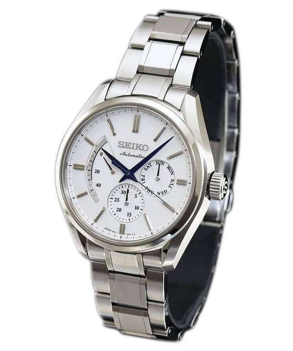 Seiko Presage Automatic Chronograph Power Reserve Japan Made SARW021 Mens Watch