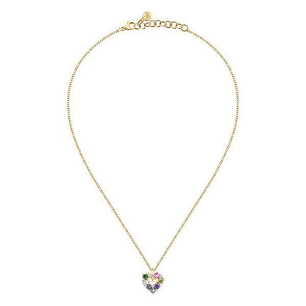 Morellato Colori Gold Tone Stainless Steel Necklace SAVY06 For Women