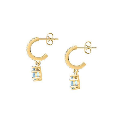 Morellato Colori Gold Tone Stainless Steel Earrings SAVY07 For Women