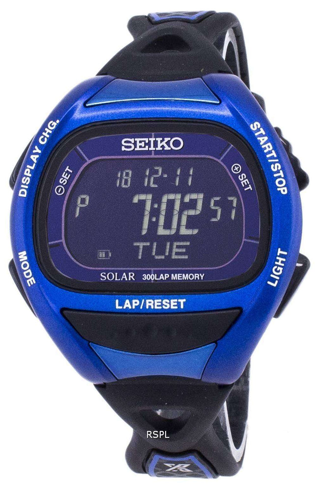 Seiko Prospex SBEF029 Super Runner Lap Memory Solar Men's Watch