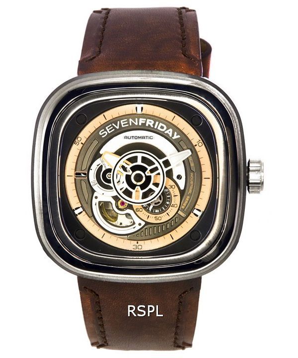 Sevenfriday P-Series Automatic Power Reserve P2C01 SF-P2C-01 Men's Watch