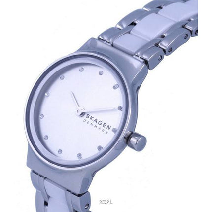 Skagen Freja Lille Stainless Steel White Dial Quartz SKW3010 Womens Watch