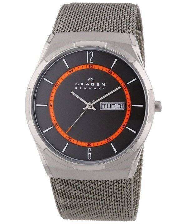 Skagen Melbye Titanium Case with Mesh Band SKW6007 Mens Watch