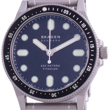 Skagen Fisk Titanium Limited Edition Quartz SKW6671 200M Mens Watch