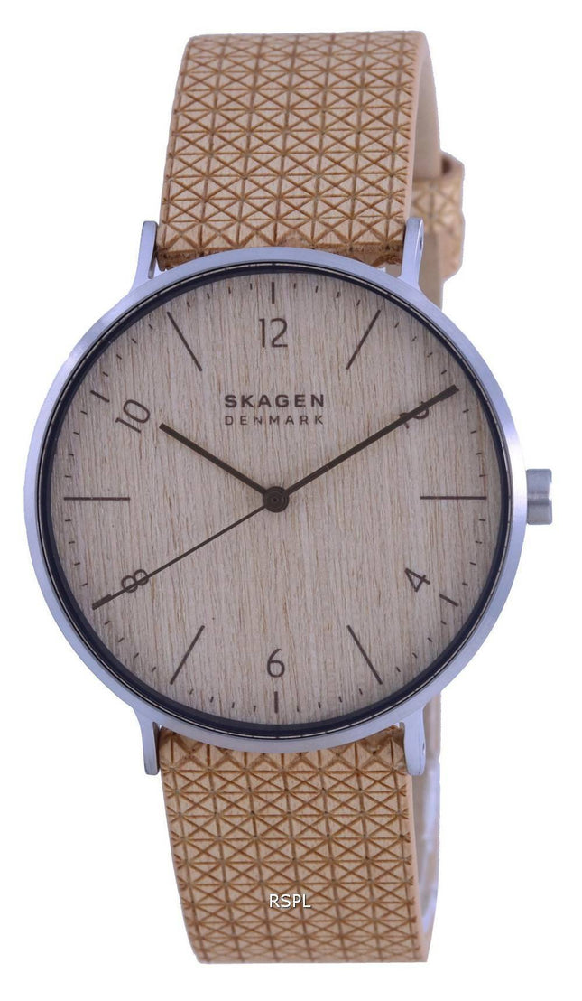 Skagen Aaren Naturals Limited Edition Wood Veneer Strap Quartz SKW6746 Mens Watch