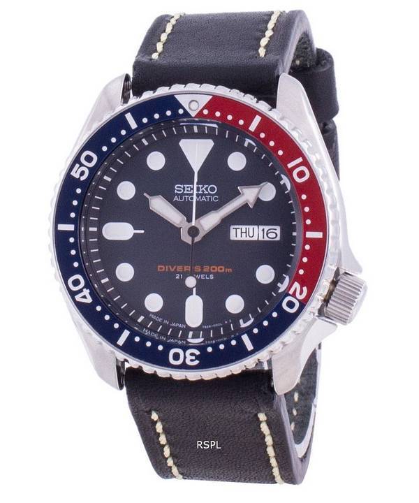 Seiko Automatic Diver's Black Dial SKX009J1-var-LS16 200M Men's Watch