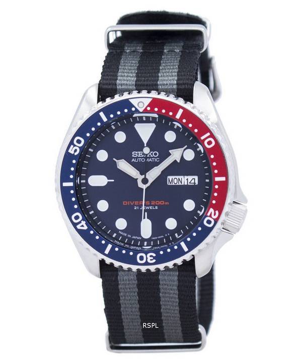 Seiko Automatic Diver's NATO Strap 200M SKX009J1-NATO1 Men's Watch