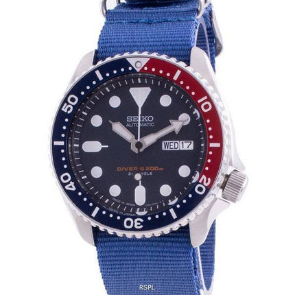 Seiko Automatic Divers SKX009J1-var-NATO8 200M Japan Made Mens Watch