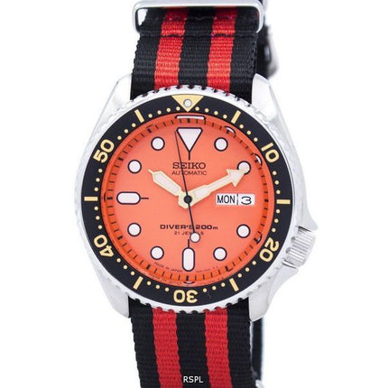 Seiko Automatic Diver's 200M NATO Strap SKX011J1-NATO3 Men's Watch