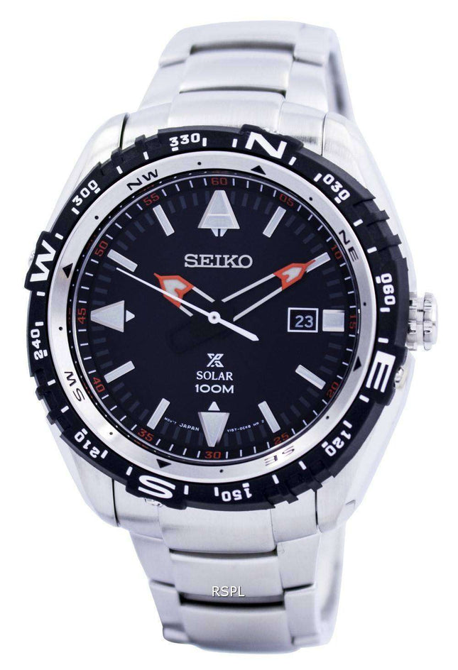 Seiko Prospex Land Solar Powered 100M SNE421 SNE421P1 SNE421P Mens Watch