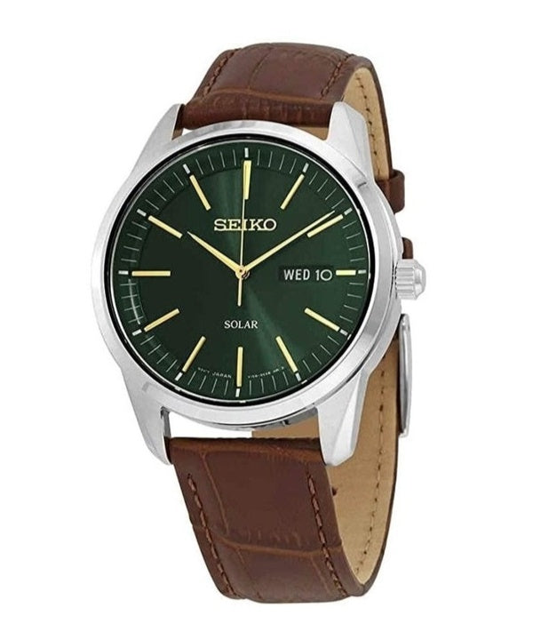 Seiko Conceptual SNE529P SNE529P1 SNE529 Analog Solar Men's Watch