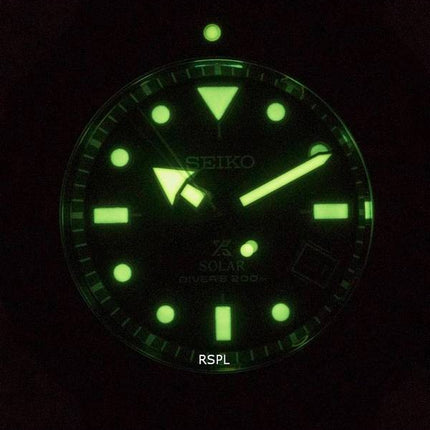 Seiko Prospex Solar Divers Green Dial SNE561P1 SNE561P 200M Mens Watch (Copy)