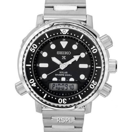 Seiko Prospex Arnie Hybrid Diver's 40th Anniversary Solar Diver's SNJ033 SNJ033P1 SNJ033P 200M Men's Watch