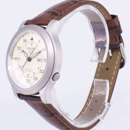 Seiko 5 Military SNK803K2-SS2 Automatic Brown Leather Strap Men's Watch