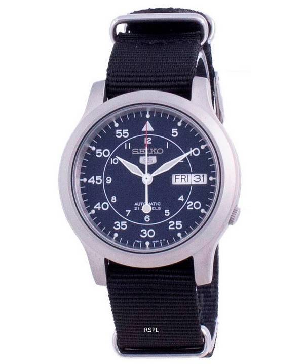 Seiko 5 Military SNK807K2-var-NATOS13 Automatic Nylon Strap Men's Watch