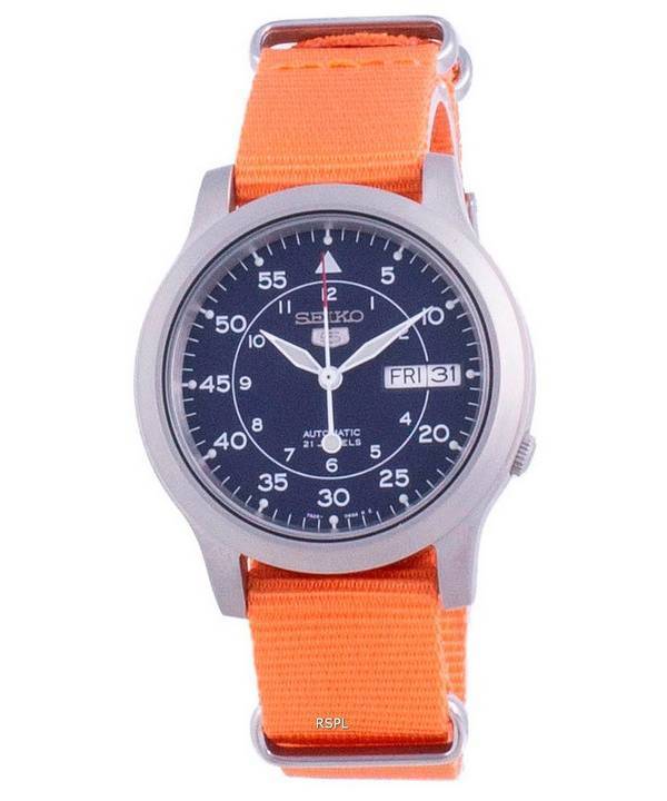 Seiko 5 Military SNK807K2-var-NATOS14 Automatic Nylon Strap Men's Watch