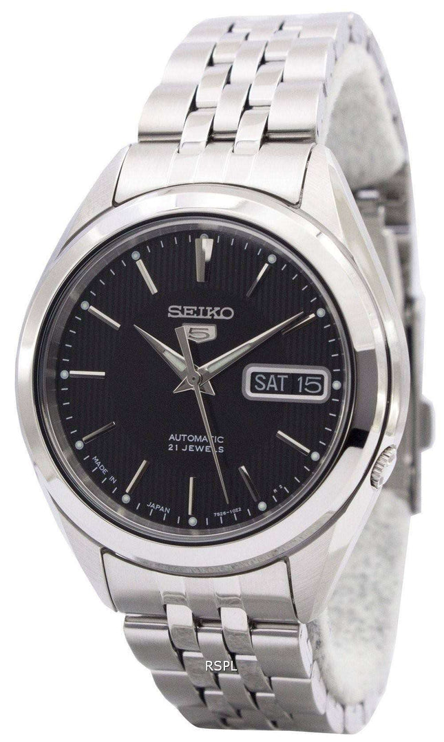 Seiko 5 Automatic 21 Jewels Japan Made SNKL23J1 SNKL23J Men's Watch