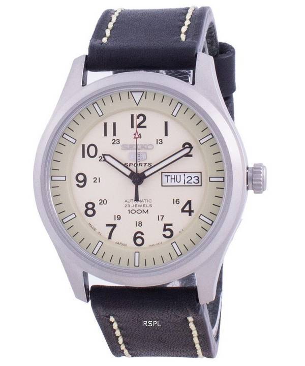 Seiko 5 Sports Military Automatic SNZG07J1-var-LS16 100M Men's Watch