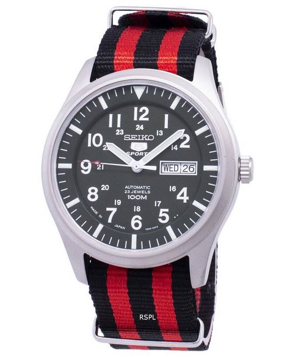 Seiko 5 Sports Automatic Japan Made Nato Strap SNZG09J1-NATO3 Men's Watch