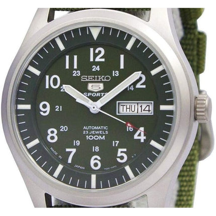 Seiko 5 Military Automatic Sports SNZG09J1 SNZG09J SNZG09 Mens Japan Made Watch