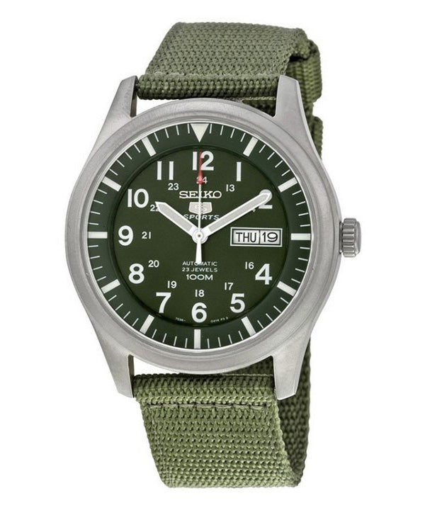 Seiko 5 Military Automatic Sports SNZG09 SNZG09K1 SNZG09K Men's Watch