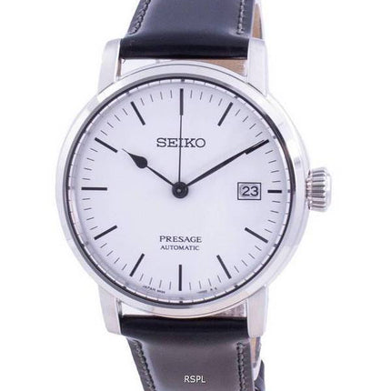 Seiko Presage Riki Watanabe Automatic White Enamel SPB113 SPB113J1 SPB113J Japan Made 100M Men's Watch