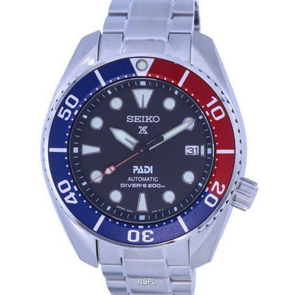 Seiko Prospex PADI Sumo Special Edition Automatic Diver's SPB181 SPB181J1 SPB181J 200M Men's Watch