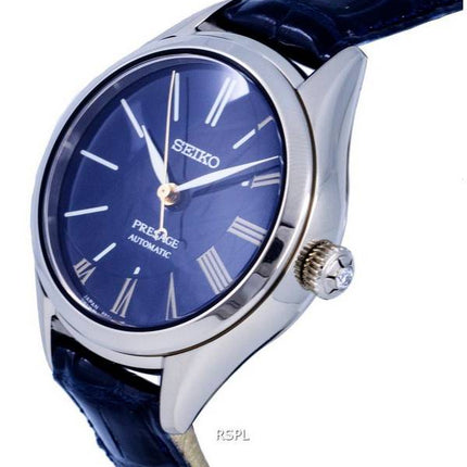 Seiko Presage Limited Edition Blue Dial Leather Automatic SPB236 SPB236J1 SPB236J Womens Watch