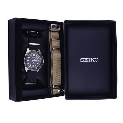 Seiko Prospex Divers Polyester Black Dial Automatic SPB239J1 200M Mens Watch