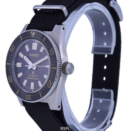 Seiko Prospex Divers Polyester Black Dial Automatic SPB239J1 200M Mens Watch