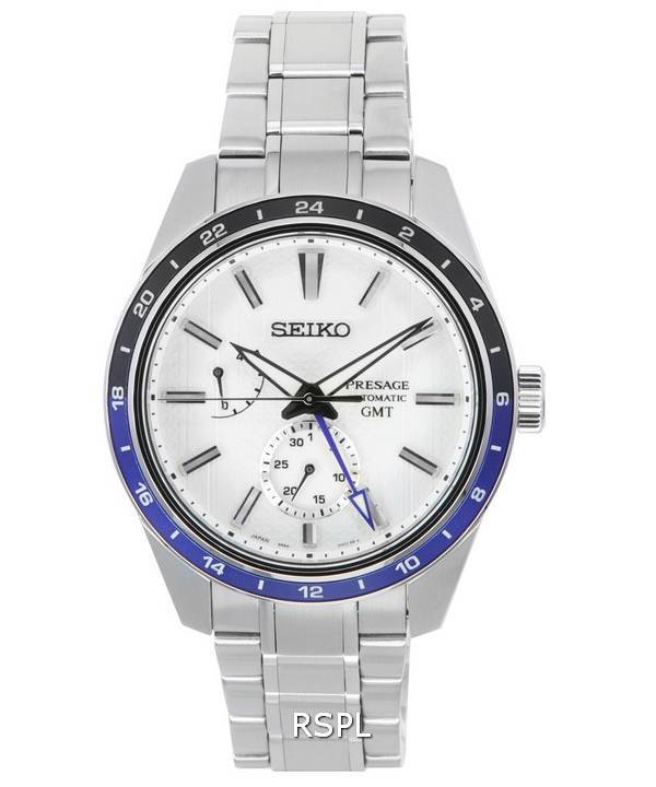 Seiko Presage Sharp Edged Series ZERO HALLIBURTON Limited Edition White Dial Automatic SPB269 SPB269J1 SPB269J 100M Men's Watch