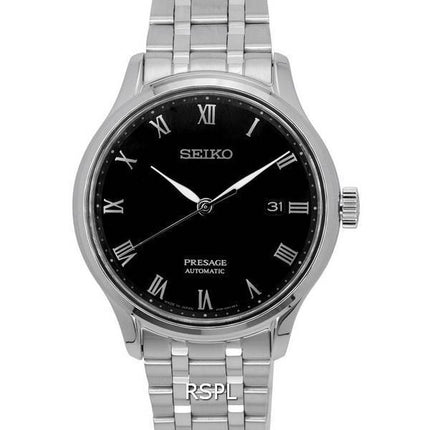 Seiko Presage Black Dial Automatic SRPC81 SRPC81J1 SRPC81J Men's Watch