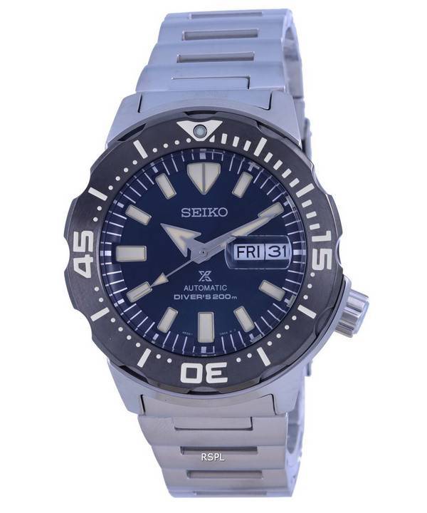 Seiko Prospex Monster Automatic Divers SRPD25 SRPD25K1 SRPD25K 200M Mens Watch