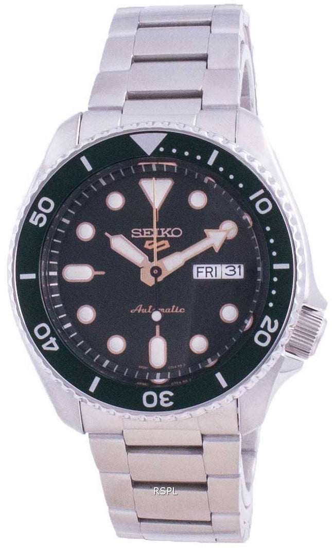 Seiko 5 Sports Style Automatic SRPD63 SRPD63K1 SRPD63K 100M Mens Watch