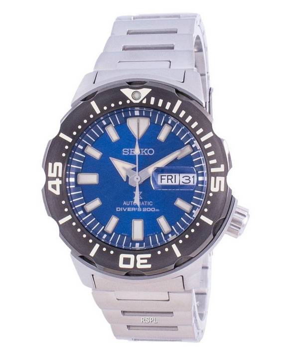 Seiko Prospex Save The Ocean Special Edition Diver's Automatic SRPE09 SRPE09K1 SRPE09K 200M Men's Watch